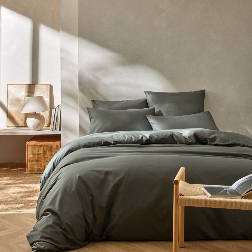 
                  
                    Terra - Paire de taies d'oreiller satin de coton
                  
                
